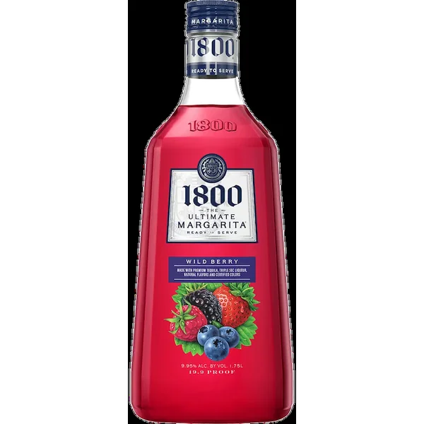 1800 Ultimate Margarita Wild Berry NV 1.75Ltr