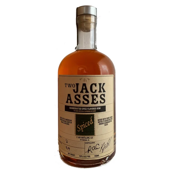 2 JAS Distilling Two Jackasses Spiced Rum