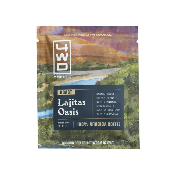 4wd Coffee • Lajitas Oasis 2.5 oz Choc Cinnamon