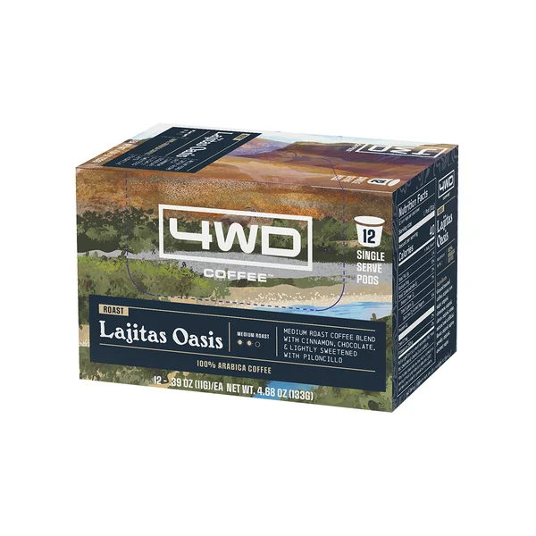 4wd Coffee • Lajitas Oasis Single Serve Choc Cinn