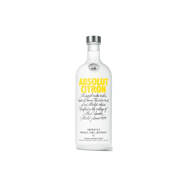 Absolut Vodka Citron 1.75Ltr