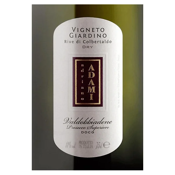 Adami Valdobbiadene Prosecco Vigneto Giardino Rive di Colbertaldo 2019