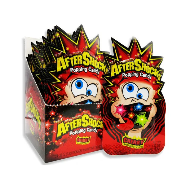 Aftershocks Popping Candy • Cherry