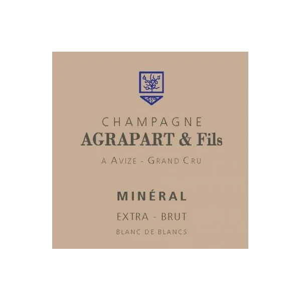 Agrapart Extra Brut Blanc de Blancs Champagne "Minéral" 2015