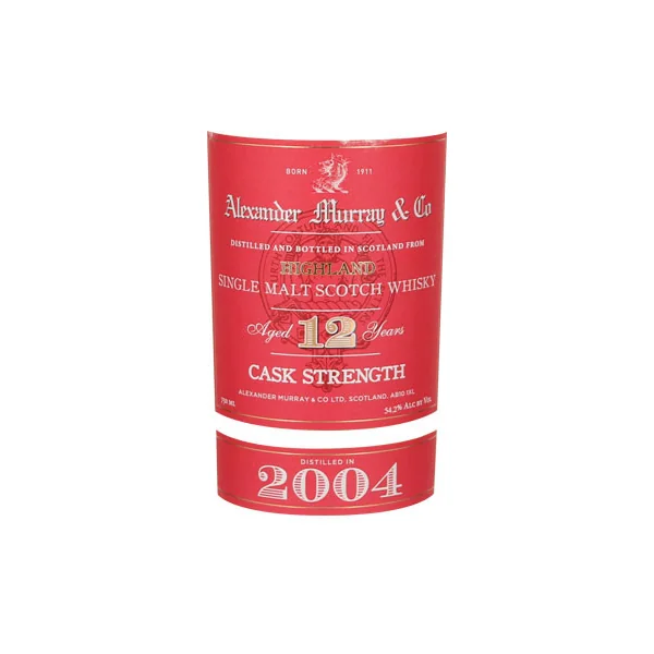 Alexander Murray & Co. 12 Year Old Highland Single Malt Scotch Whisky