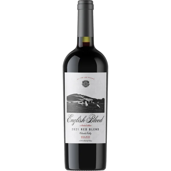 All Time Low Presents English Blood Red Blend Columbia Valley 2021