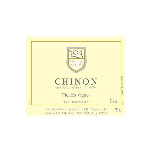 Alliet Chinon Vieilles Vignes 2019