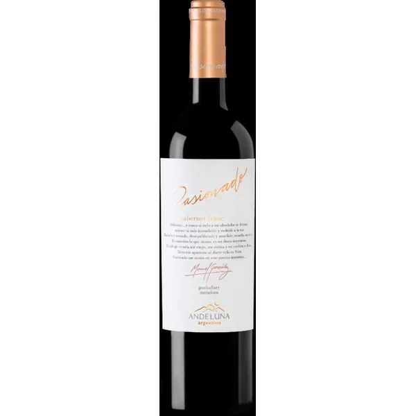 Andeluna Cabernet Franc Pasionado 2021 750ml