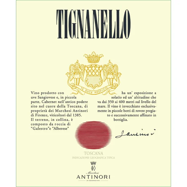 Antinori Tignanello 2017