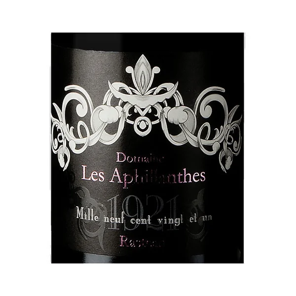 Aphillanthes Côtes du Rhône-Villages Rasteau 1921 2010