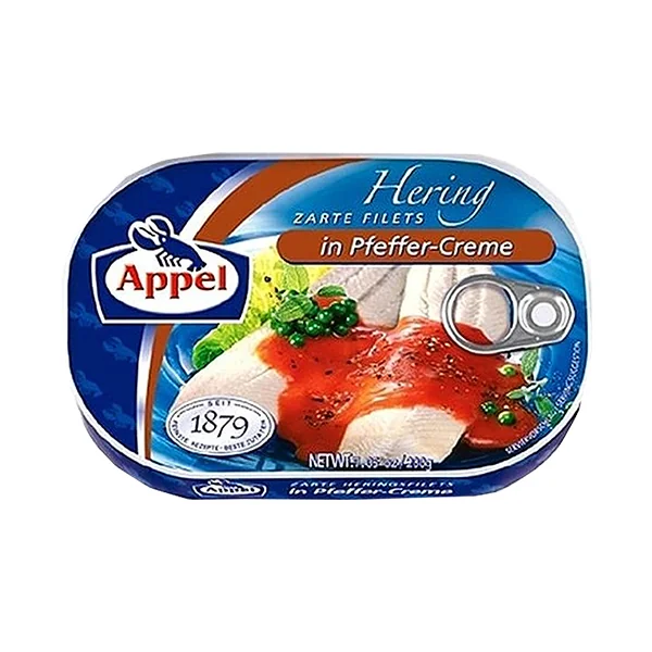 Appel Hering Filets In Pfeffer-creme