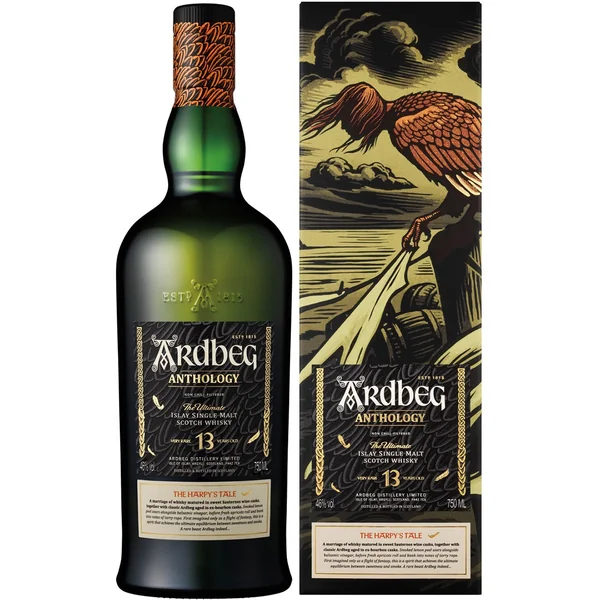 Ardbeg Anthology Islay Single Malt Scotch The Harpy's Tale 13 Year Old