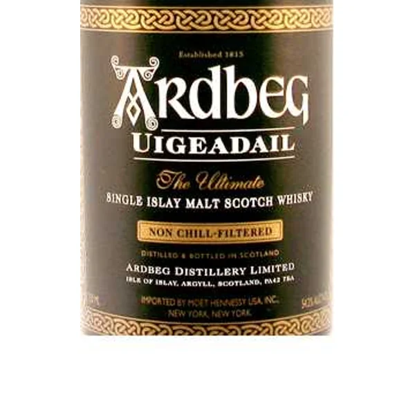 Ardbeg Uigeadail Single Malt Scotch Whisky (108.4 Proof)