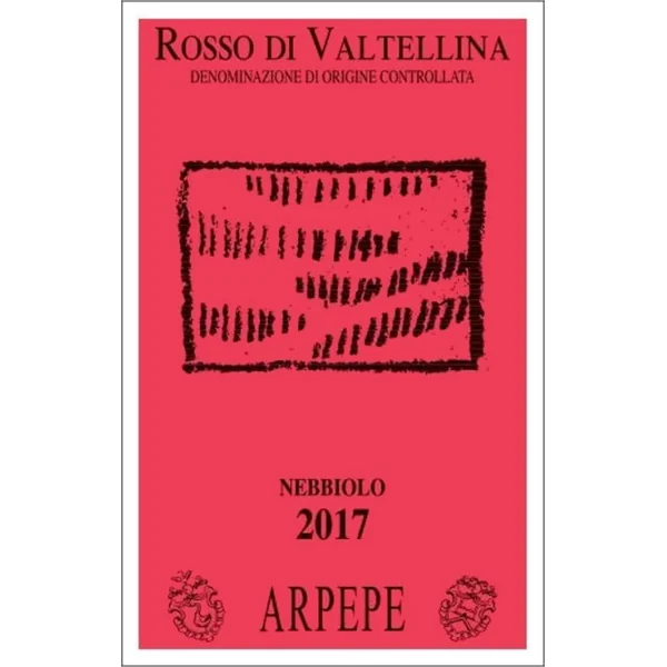 ArPePe Rosso di Valtellina Nebbiolo 2017