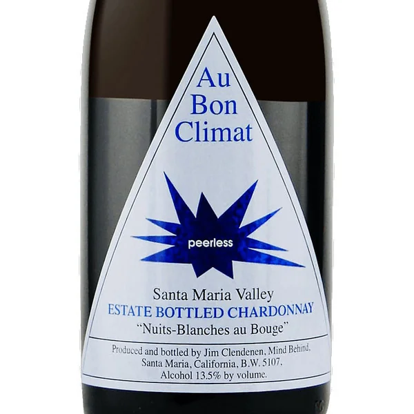Au Bon Climat Chardonnay Nuits-Blanches au Bouge Santa Maria Vly 2018