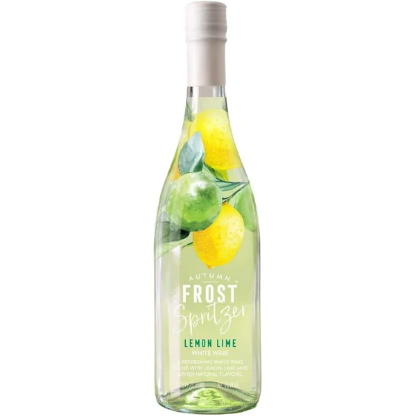 Autumn Frost Lemon Lime Wine Spritzer