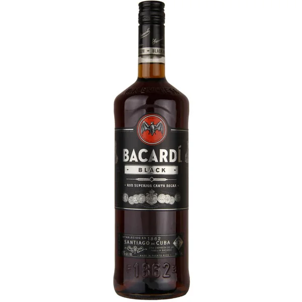 Bacardi Black Rum / Ltr