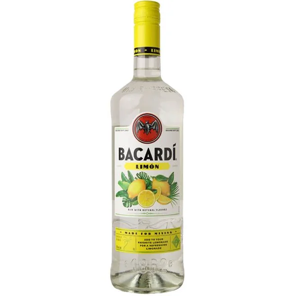 Bacardi Limon Flavored Rum / Ltr