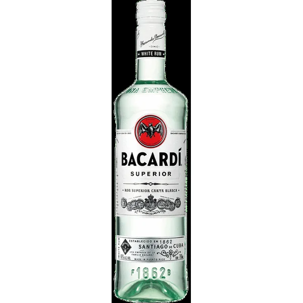 Bacardi Rum Superior 1.0Ltr