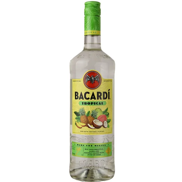 Bacardi Tropical Punch Flavored Rum / Ltr