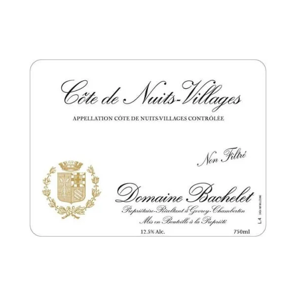 Bachelet Côte de Nuits-Villages 2013