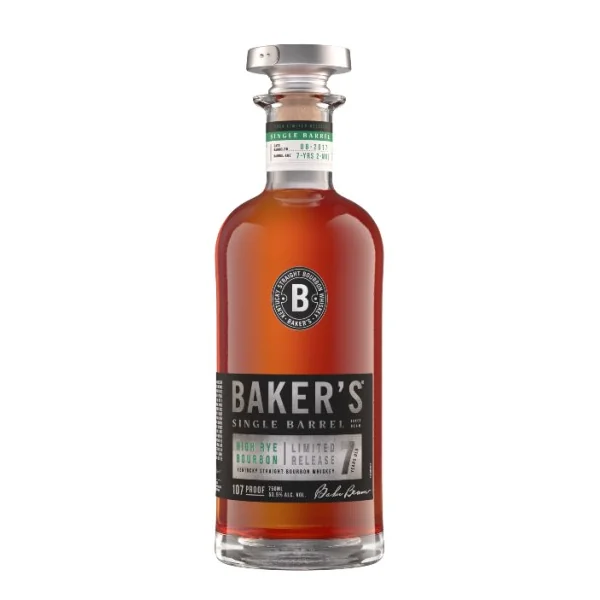 Baker's Bourbon High Rye Single Barrel 7 Year Limited Release 750ml