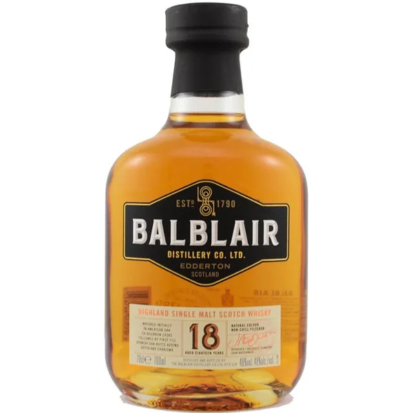 Balblair 18 Year Single Malt Scotch Whisky