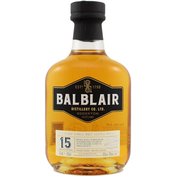 Balblair Single Malt Scotch 15 Year Old
