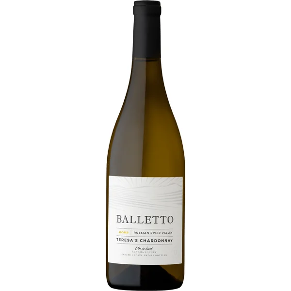 Balletto Vineyards Teresa's Unoaked Chardonnay Russian River Valley 2023