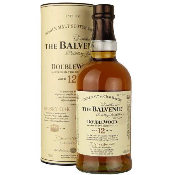 Balvenie 12 Year Double Wood Single Malt Scotch Whisky / 750 ml