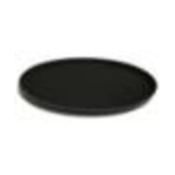 Bar Tray 16″ Round Non-skid Black