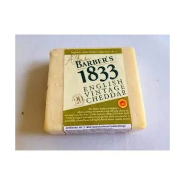Barber’s 1833 Vintage Cheddar