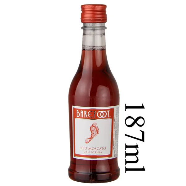 Barefoot Cellars Red Moscato / 187 ml