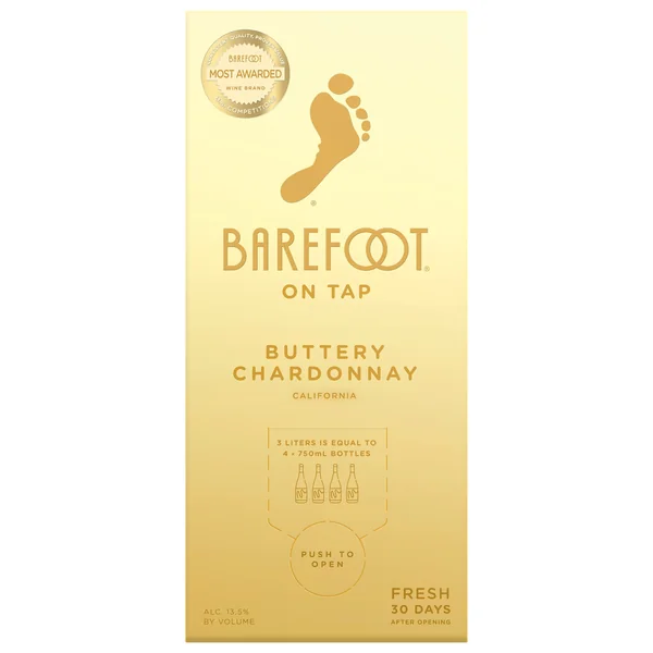 Barefoot on Tap Buttery Chardonnay