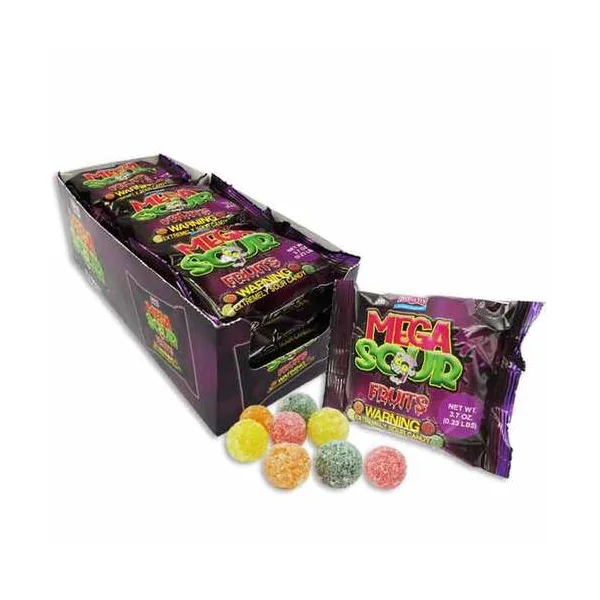 Barnetts Mega Sour Gummy Candy