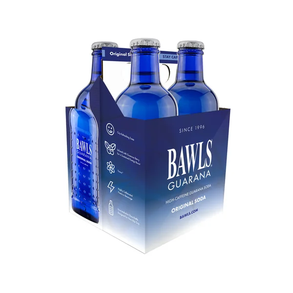 Bawls Guarana Original High Caffeine Soda