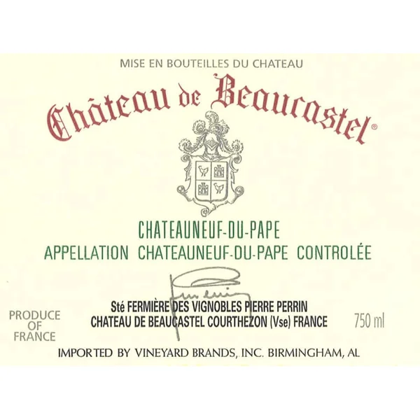 Beaucastel Châteauneuf-du-Pape 2009