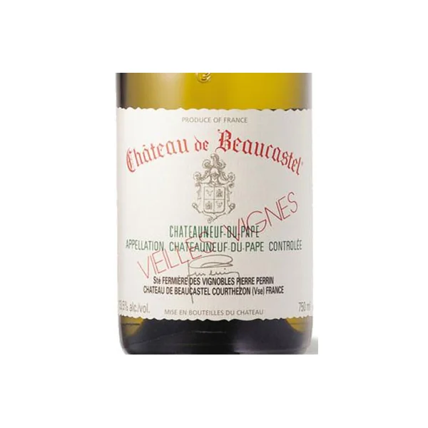 Beaucastel Châteauneuf-du-Pape Blanc Roussanne Vieilles Vignes 2017