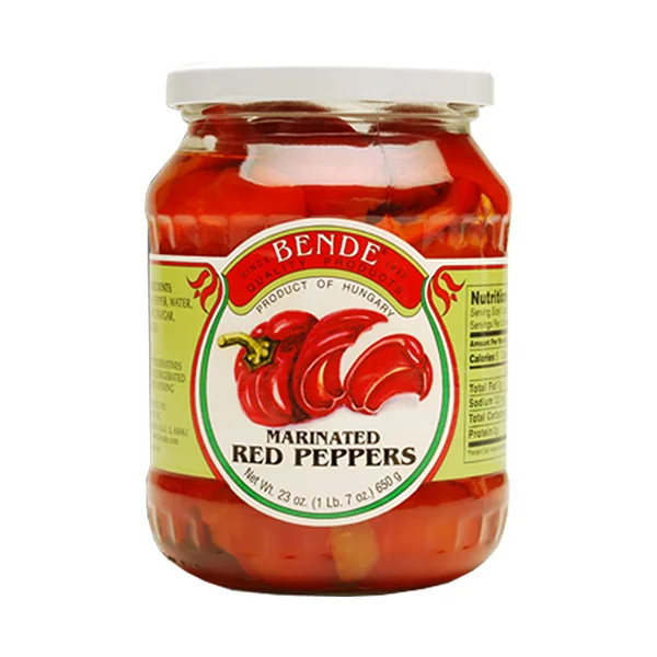 Bende Hungarian Peppers In Jar • Red