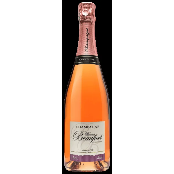 Benoit Beaufort Champagne Brut Rose Grand Cru NV 750ml