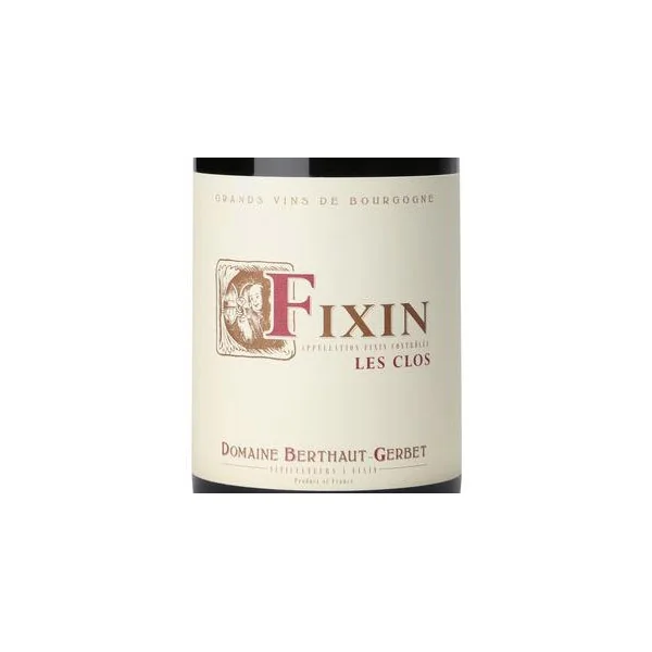 Berthaut-Gerbet Fixin Les Clos 2017
