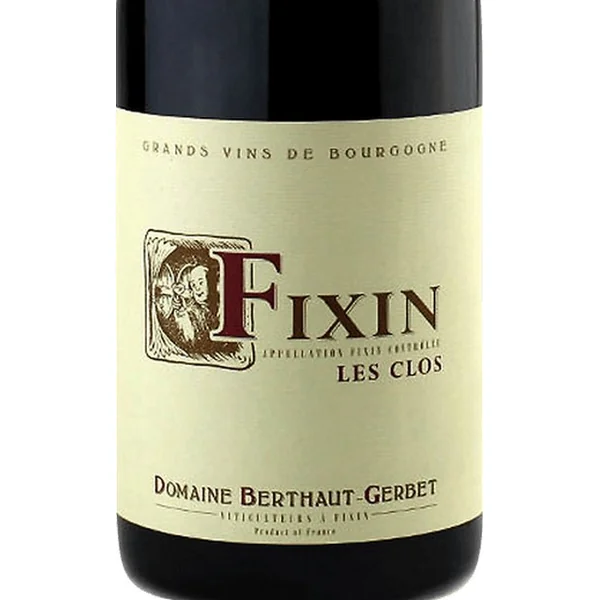 Berthaut-Gerbet Fixin Les Clos 2018