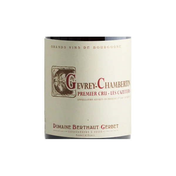 Berthaut-Gerbet Gevrey-Chambertin 1er cru Cazetiers 2017