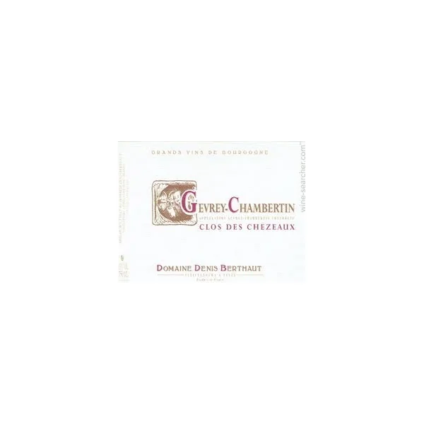 Berthaut-Gerbet Gevrey-Chambertin Clos des Chezeaux 2018