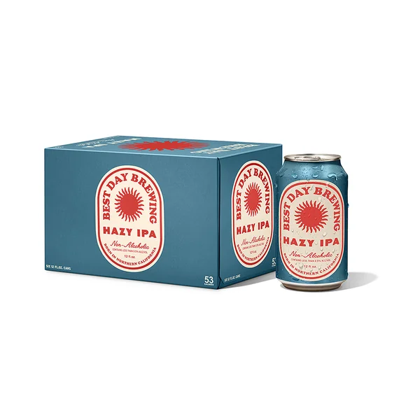 Best Day Non Alcoholic Hazy IPA • 6pk Can