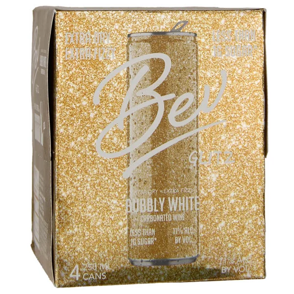 Bev Glitz Sparkling White 4 Pack / 4-250mL