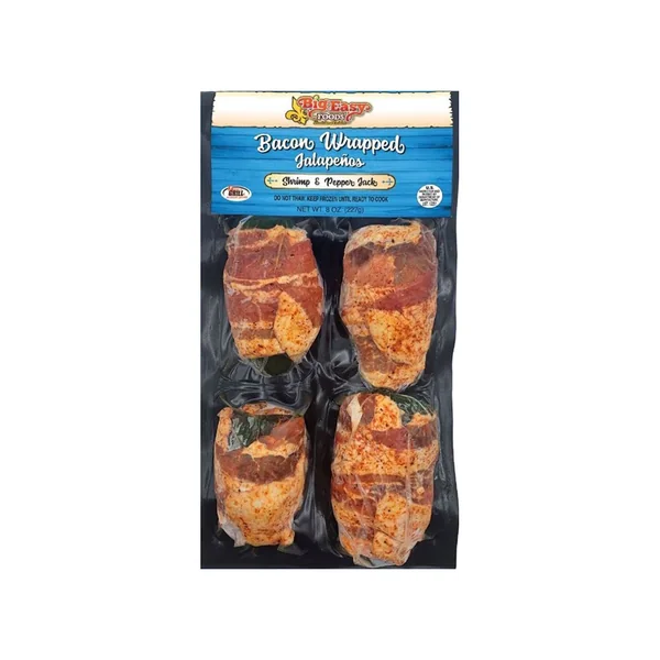 Big Easy Bacon Wrap Jalapeno with Shrimp & Pepper Jack