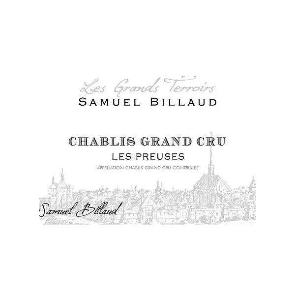 Billaud/Samuel Chablis Grand Cru Les Preuses 2018