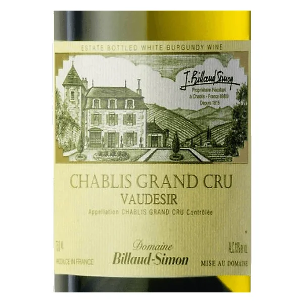 Billaud-Simon Chablis Grand Cru Vaudésir 2019