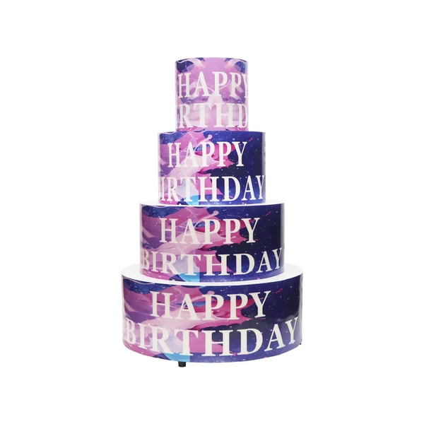 Birthday Cake Led Bottle Presenter
